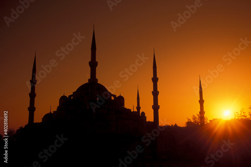 TURKEY ISTANBUL BLUE MOSQUE