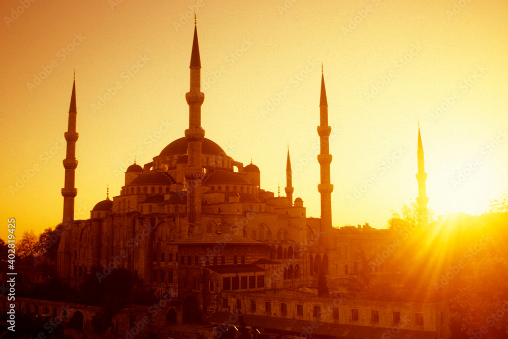 Fototapeta premium TURKEY ISTANBUL BLUE MOSQUE