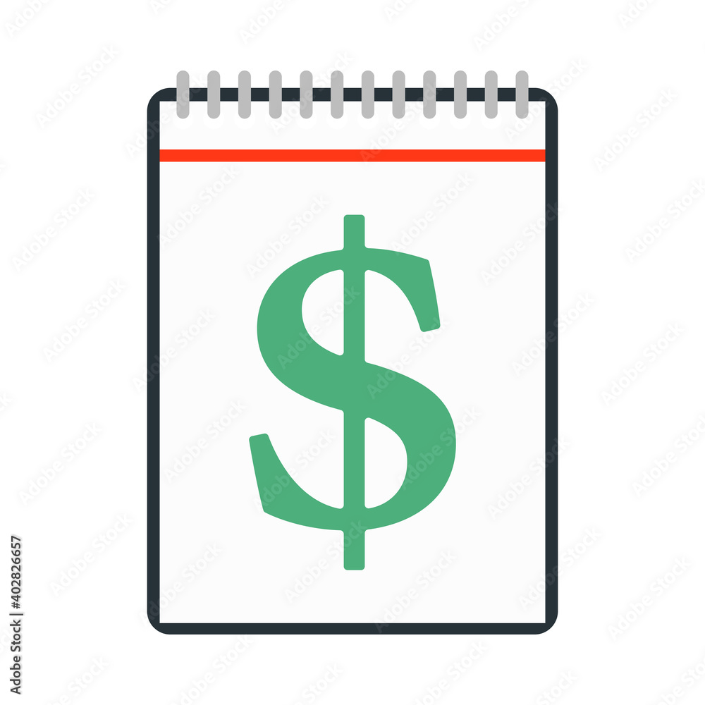 Dollar Calendar Icon Dollar Calendar Icon