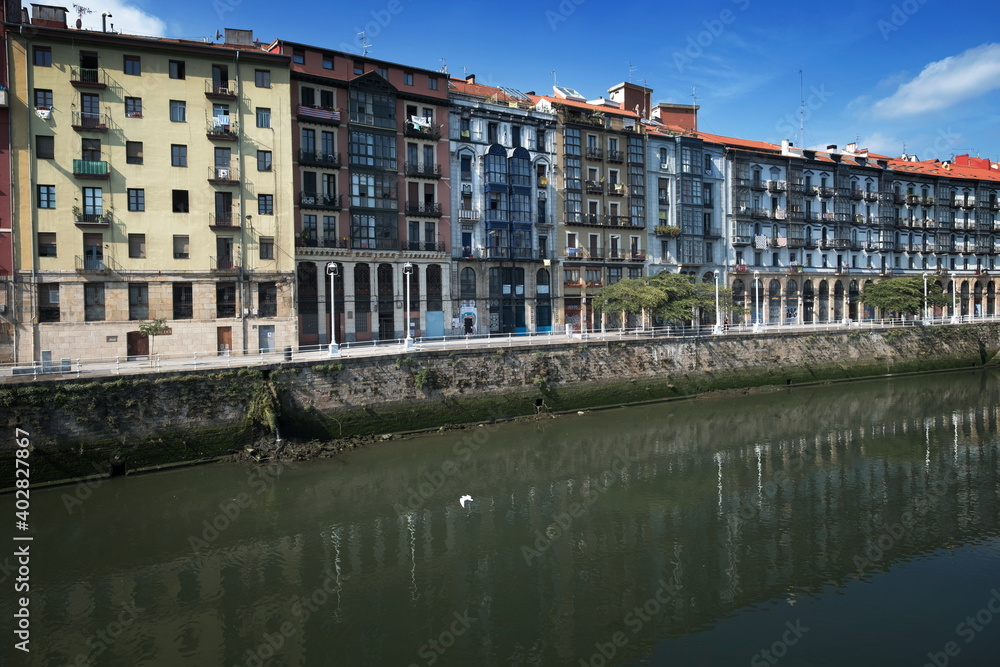 bilbao riverfront buildings