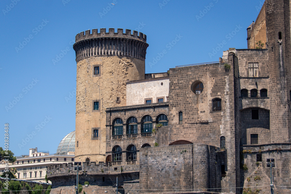Castle Nuovo from Naples, Italy