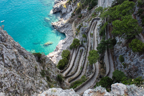 the beautiful Capri island, via Krupp