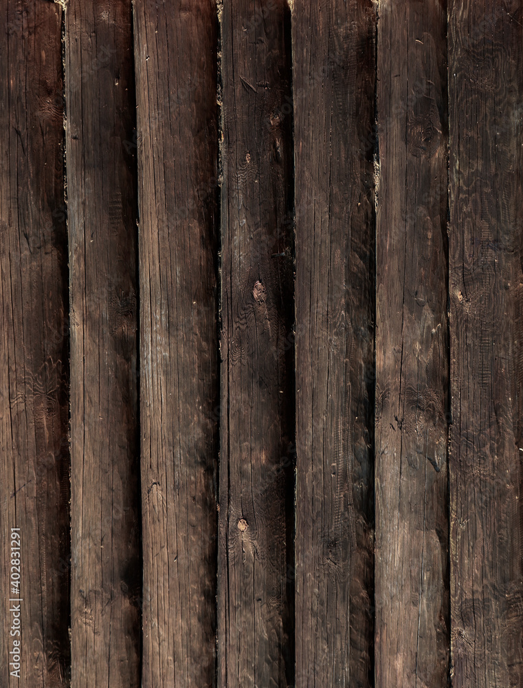 log wood vertical background. old coniferous logs with natural pattern log wood vertical background. old coniferous logs with natural pattern