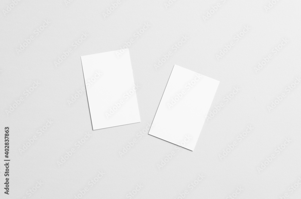 Business Card Mock-Up (85x55mm) - Two Cards Business Card Mock-Up (85x55mm) - Two Cards