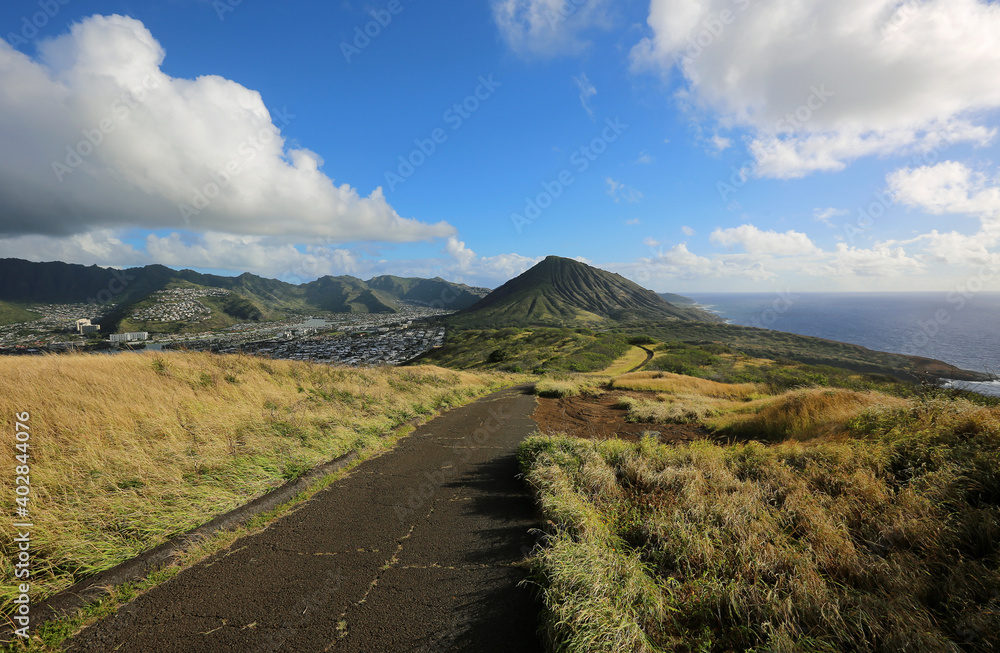 Hanauma Ridge trail - Oahu, Hawaii