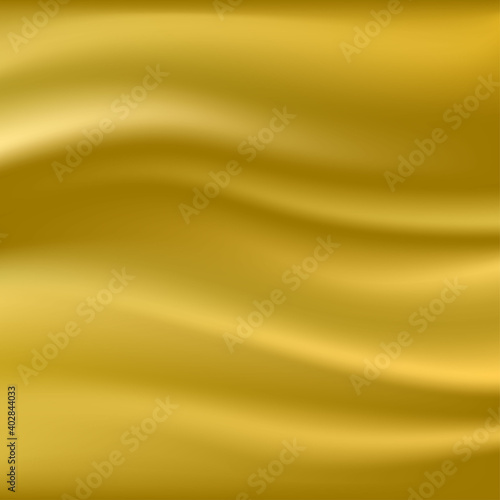 abstract background gradient shade curved Gold color vector illustration © piyaphunjun