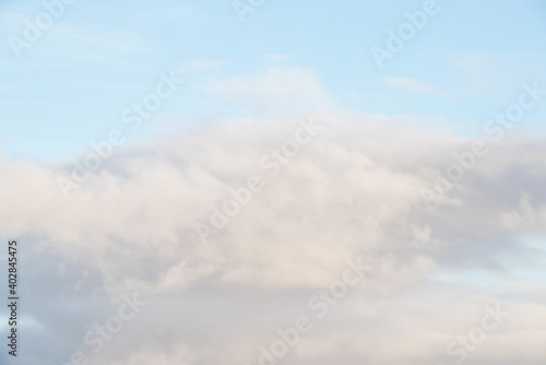 Fototapeta Naklejka Na Ścianę i Meble -  Nature background. Background of sky with clouds. Soft focus. Background for your banner.