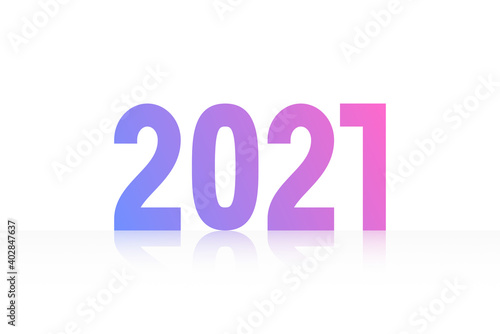 2021 New Year Concept Banner