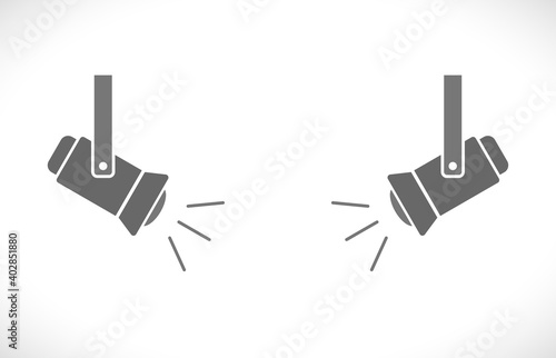 spotlight vector icon