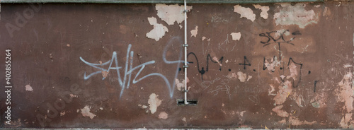 Old Plaster Wall Chipped Paint