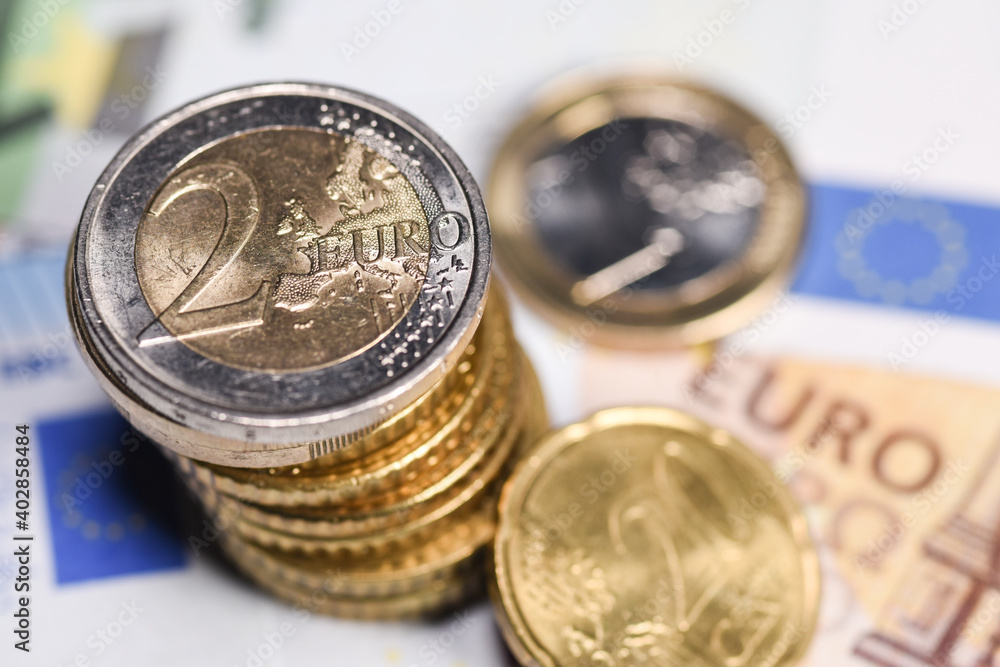 euro argent piece change echange credit BCE richesse taxe bourse banque euro argent piece change echange credit BCE richesse taxe bourse banque