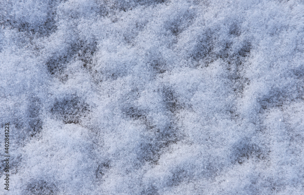 Obraz premium Snow patterns in the sand.