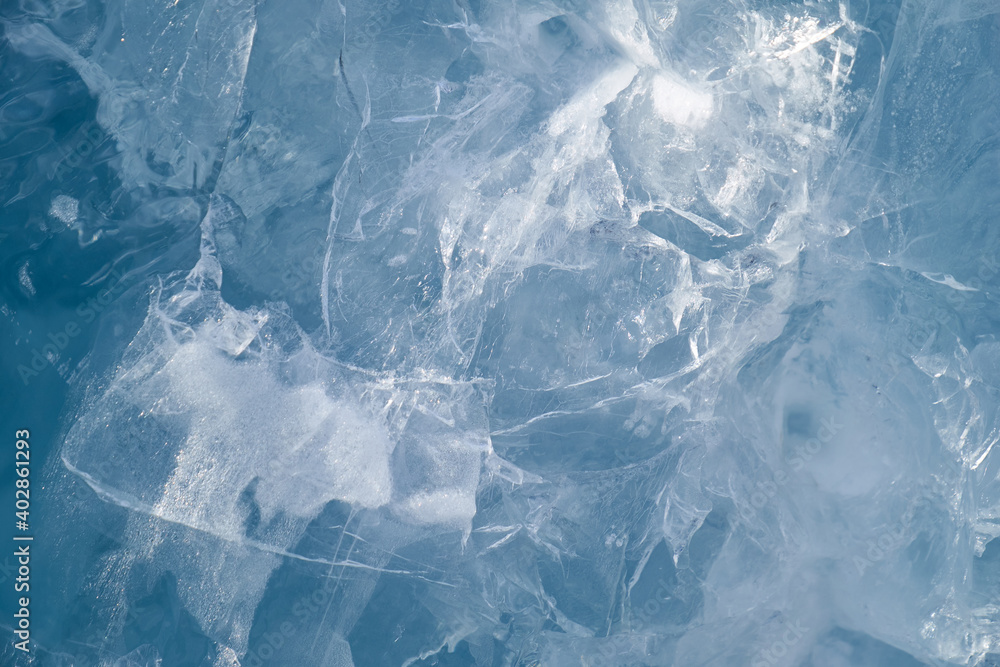 Obraz premium Ice texture