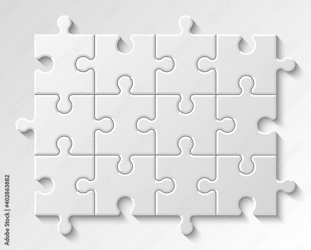 Puzzle piece business presentation. Circle infograph. Step process diagram. Section compare banner. Puzzle piece business presentation. Circle infograph. Step process diagram. Section compare banner.