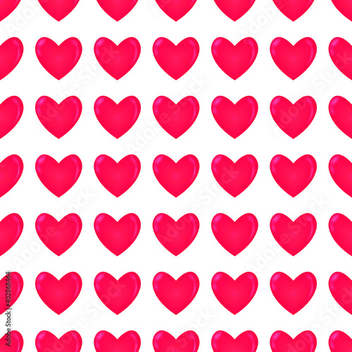 heart shape seamless pattern. love shape background pattern