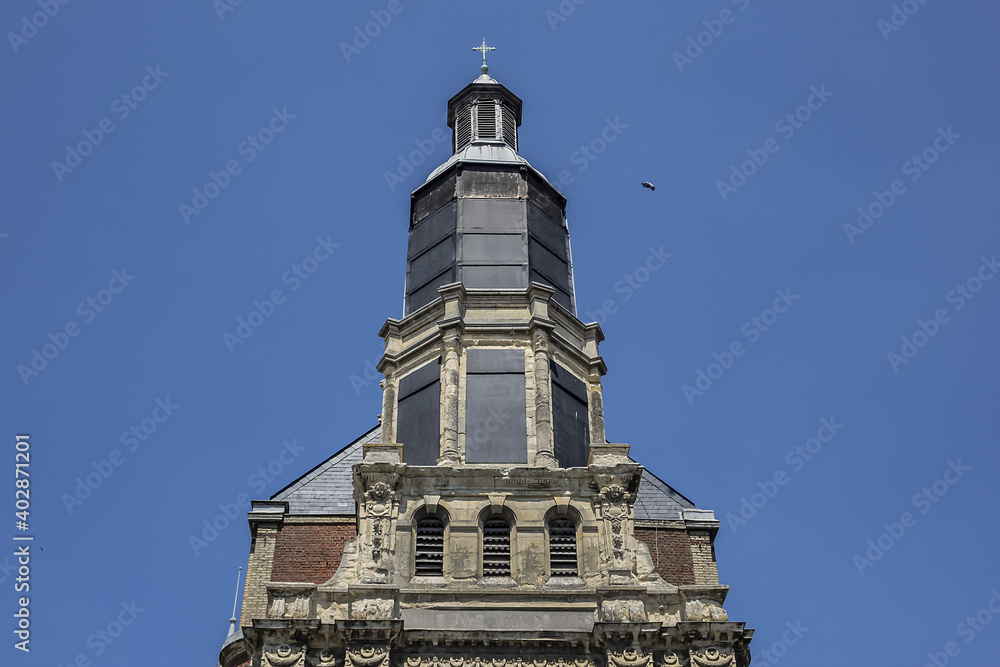 Notre-dame De Bon Secours Church (Eglise Bonsecours, XIX century) in Trouville-sur-mer, Normandy, France. Notre-dame De Bon Secours Church (Eglise Bonsecours, XIX century) in Trouville-sur-mer, Normandy, France.