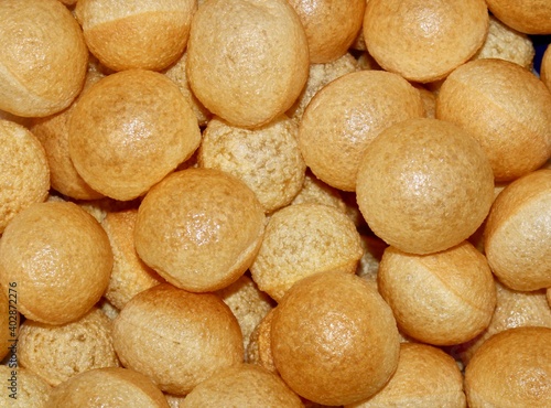 Pani Puri indian fried snack
