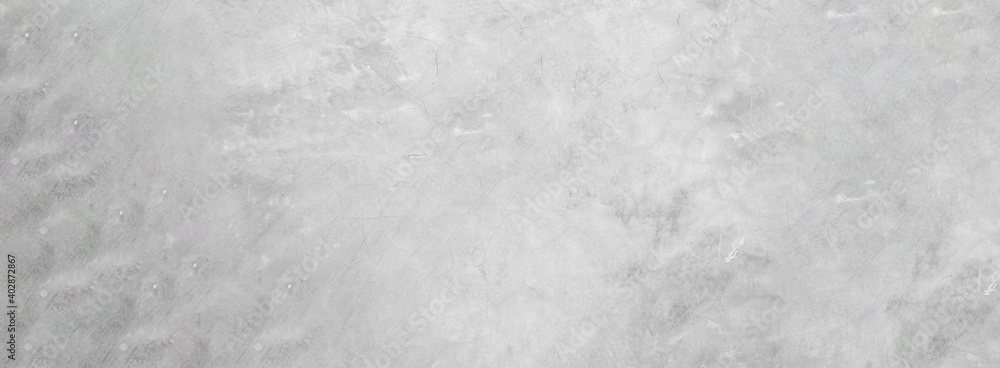 Naklejka premium Old wall panorama texture cement dirty gray with black background abstract grey and silver color design are light with white background.