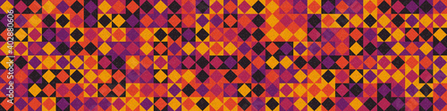 Abstract Geometric Pattern generative computational art illustration