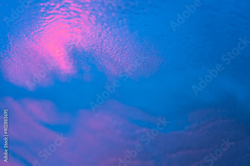 Neon Pink Water