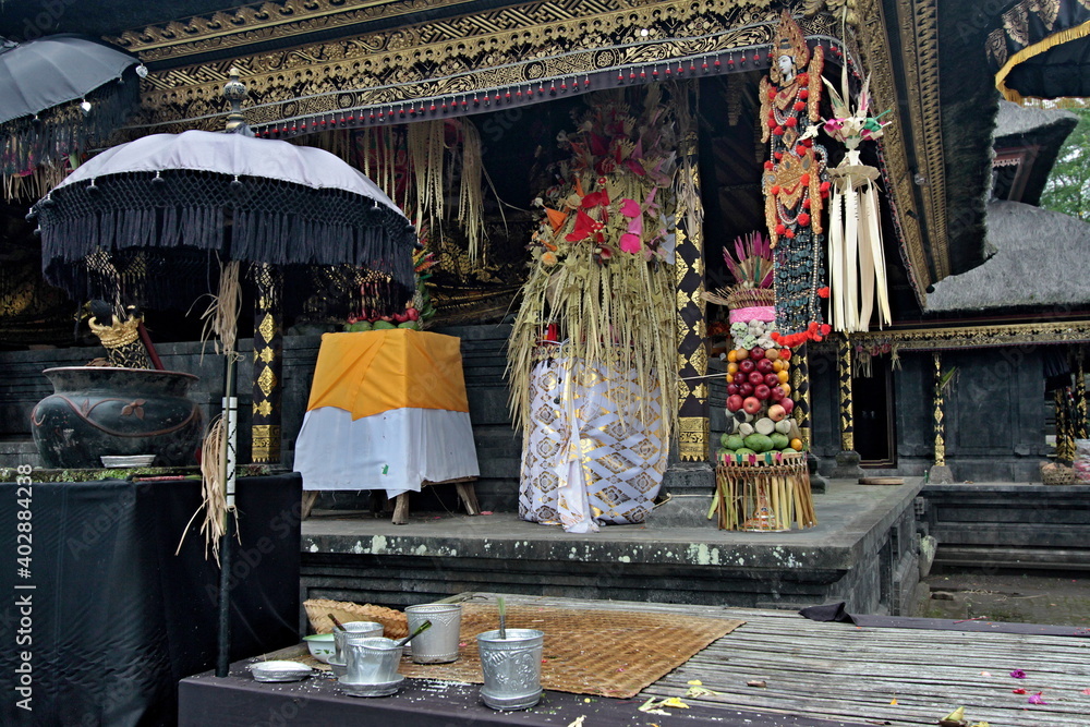 Fototapeta premium Pura Besakih Temple. It is the most important holiest temple of Hindu religion in Bali. Indonesia. Asia.