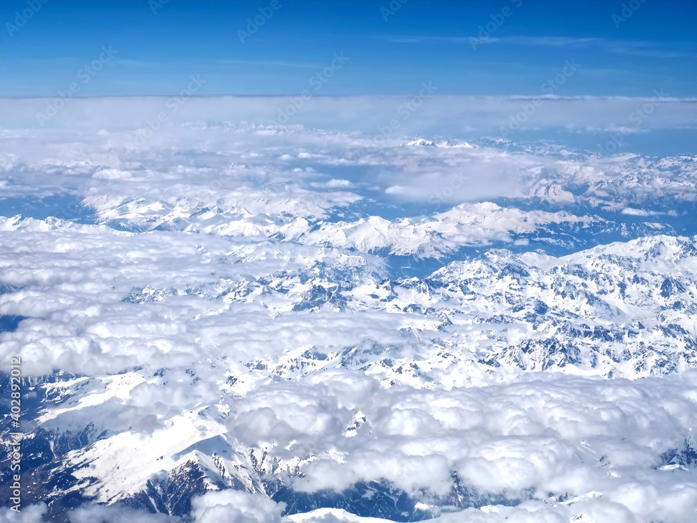 Plakat Panorama of the italian alps