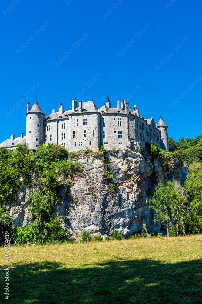 Castle of Walzin in Belgium