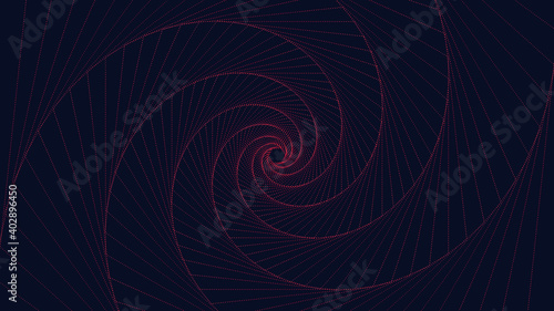 Abstract background with depth