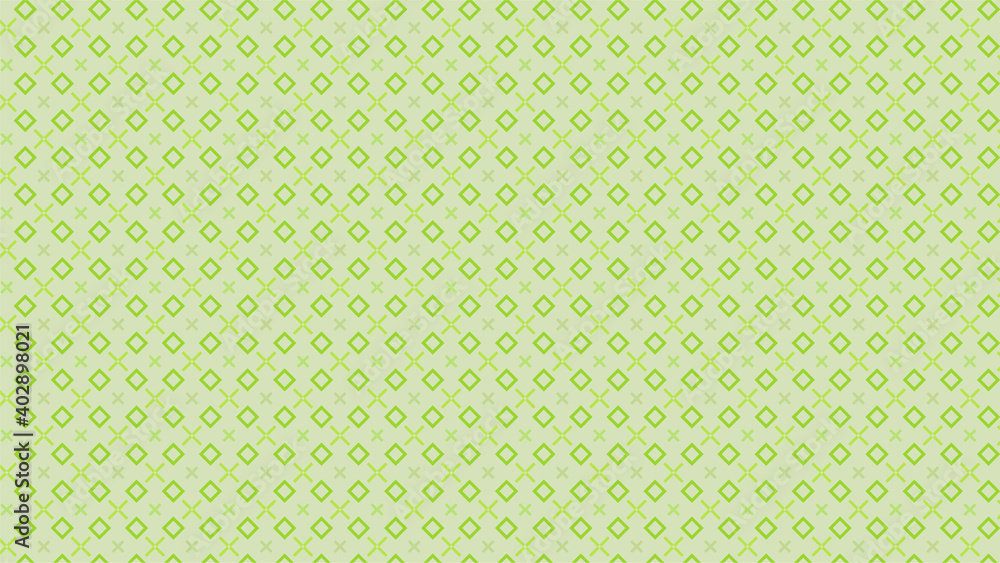 Patrón rombos y tachas - verde Patrón rombos y tachas - verde