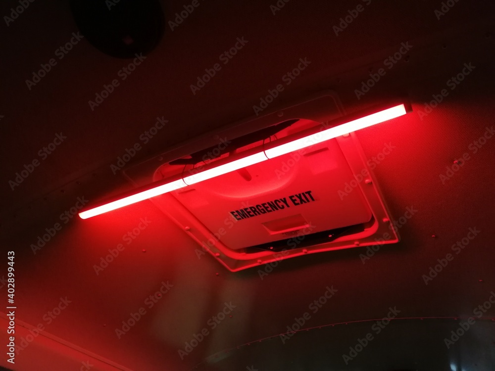 Obraz premium fire exit sign