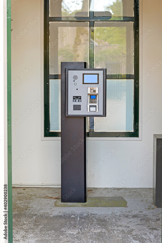 Parking Machine Booth Parking Machine Booth