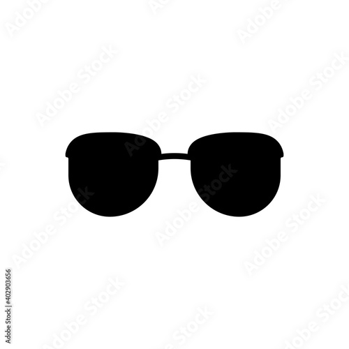 Glasses outline icon isolated. Symbol, logo illustration for mobile concept, web design and games.