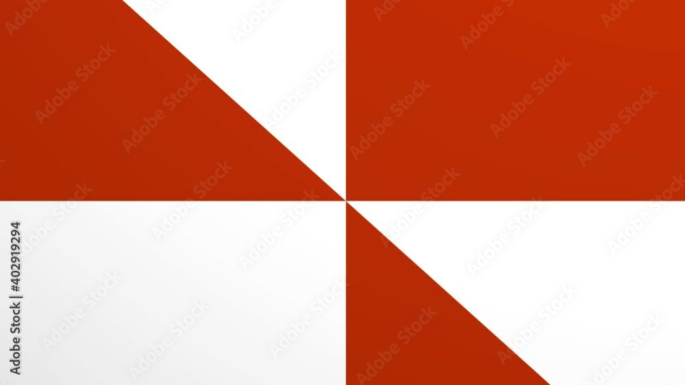 red and white mandala with simple geometric patterns. red and white mandala with simple geometric patterns.