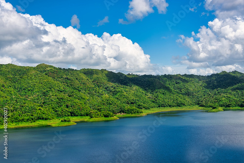 Hanabanilla lake or dam  Villa Clara  Cuba
