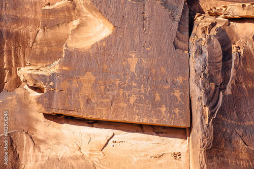 фотографія Petroglyph along the Potash River in Moab, Utah