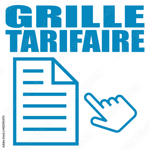 Logo grille tarifaire.