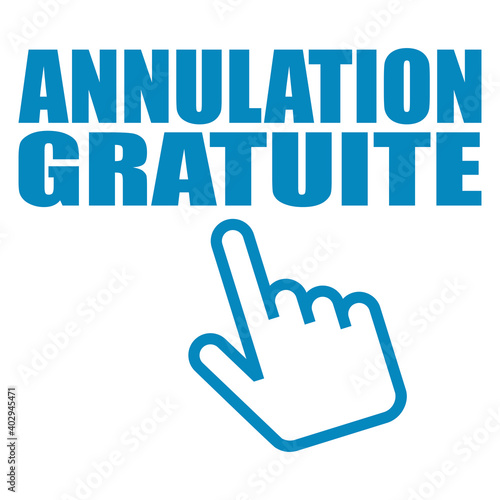 Logo annulation gratuite.