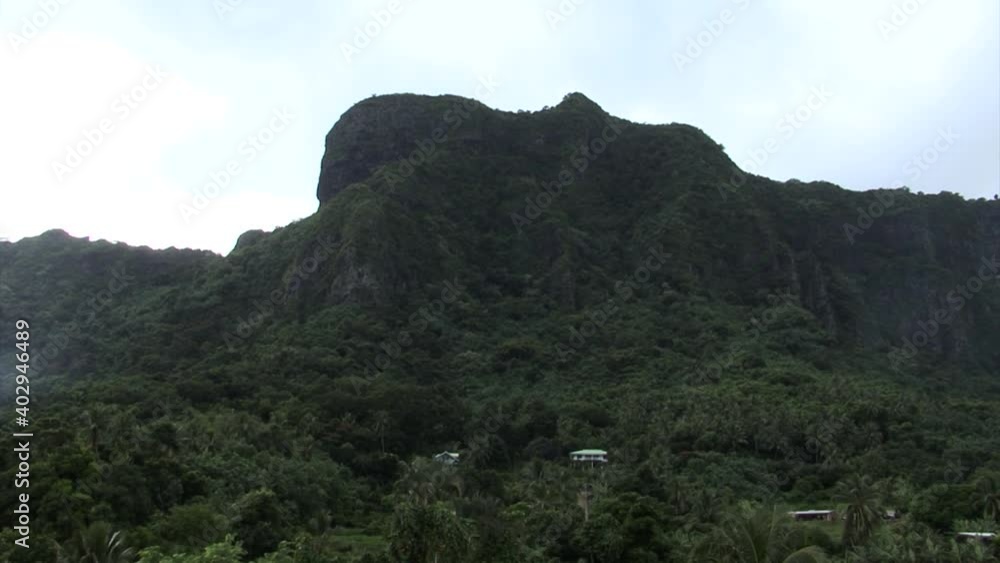 Landscape in Moorea, French polynesia. Landscape in Moorea, French polynesia.