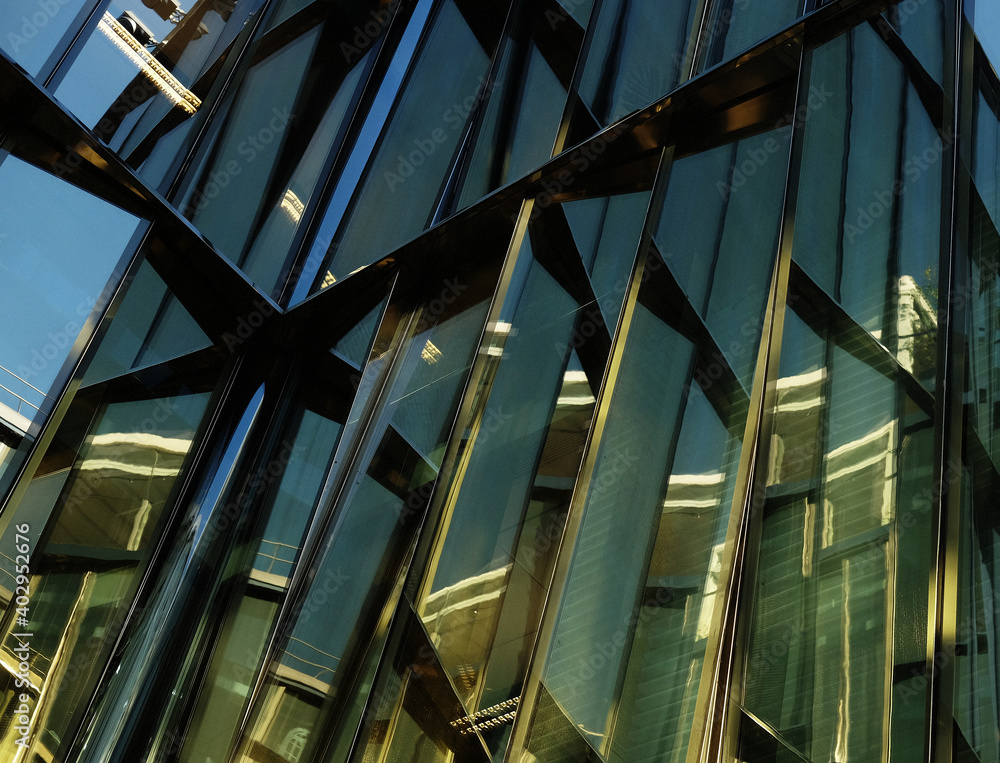modern business center with big glass wnindows modern business center with big glass wnindows
