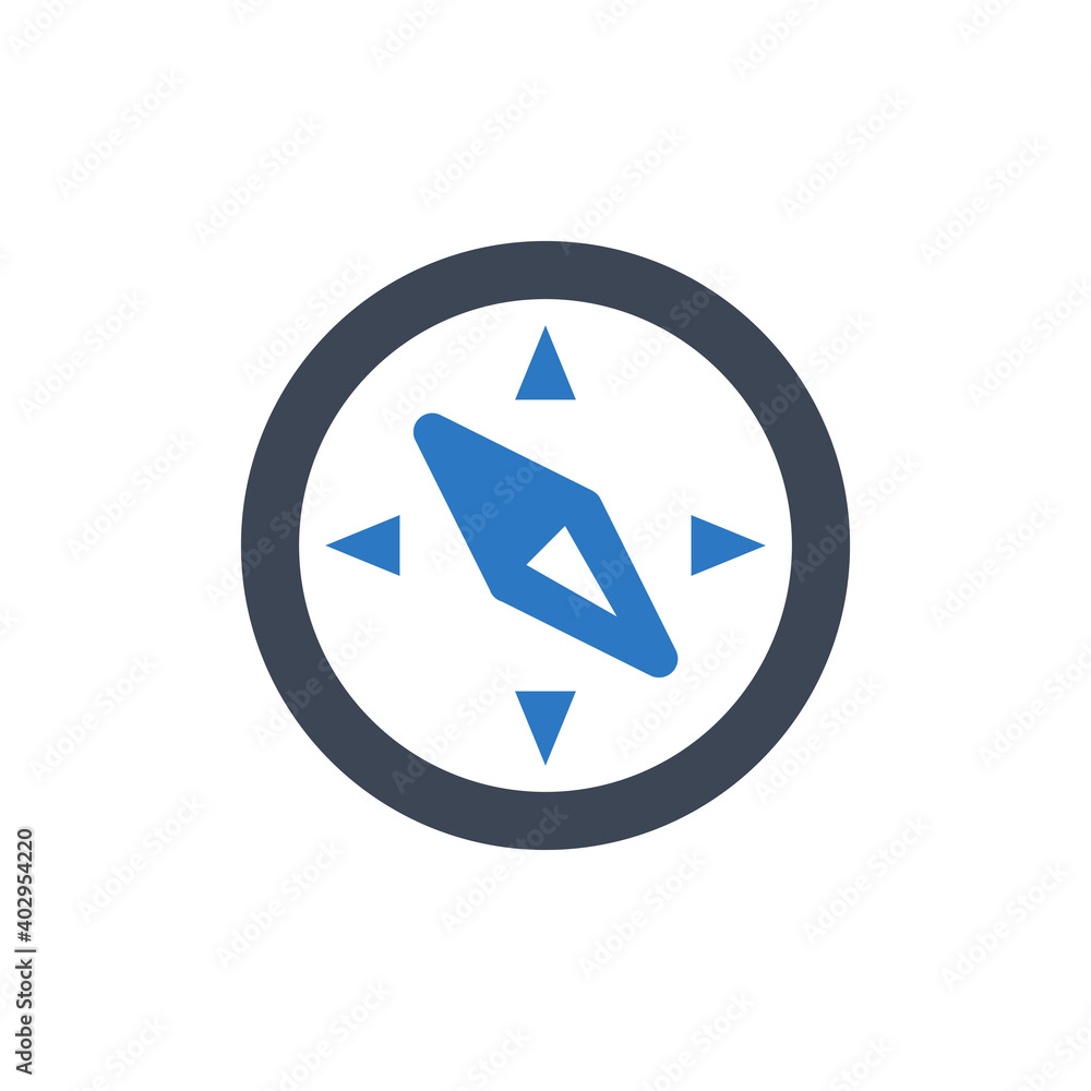 Compass icon vector graphic illustration Compass icon vector graphic illustration