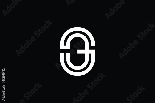 SJ logo letter design on luxury background. JS logo monogram initials letter concept. SJ icon logo design. JS elegant and Professional letter icon design on black background. J S SJ JS