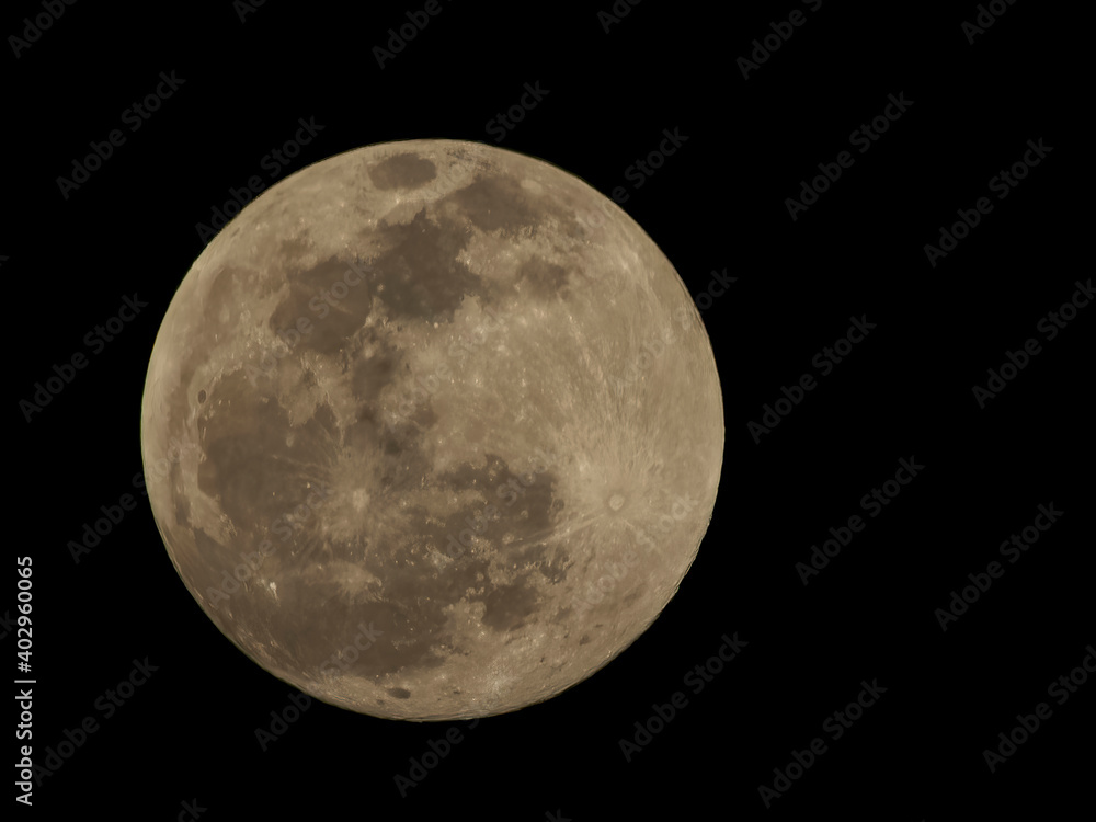 Fototapeta premium Full moon in the night