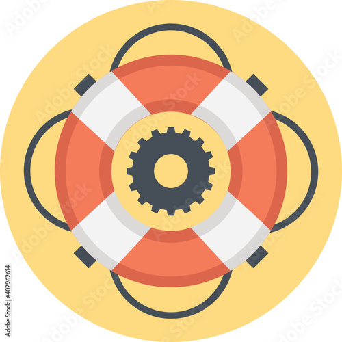 Vector graphics for swimming, life preserver, pools, beach, holiday and inflatable toys visuals