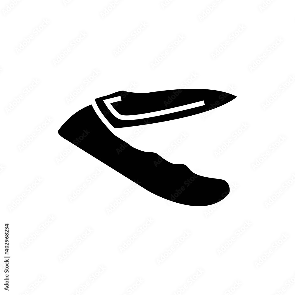 knife army camping solid style vector knife army camping solid style vector