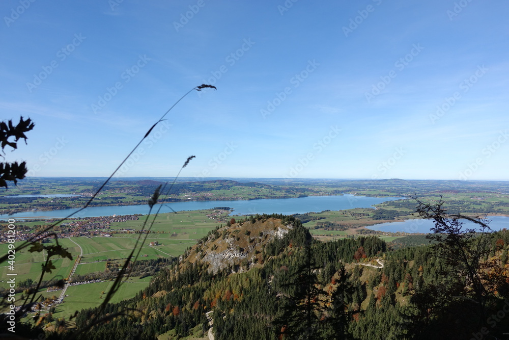 Forggensee und Bannwaldsee