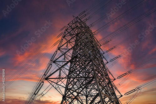 structure of the high voltage pole