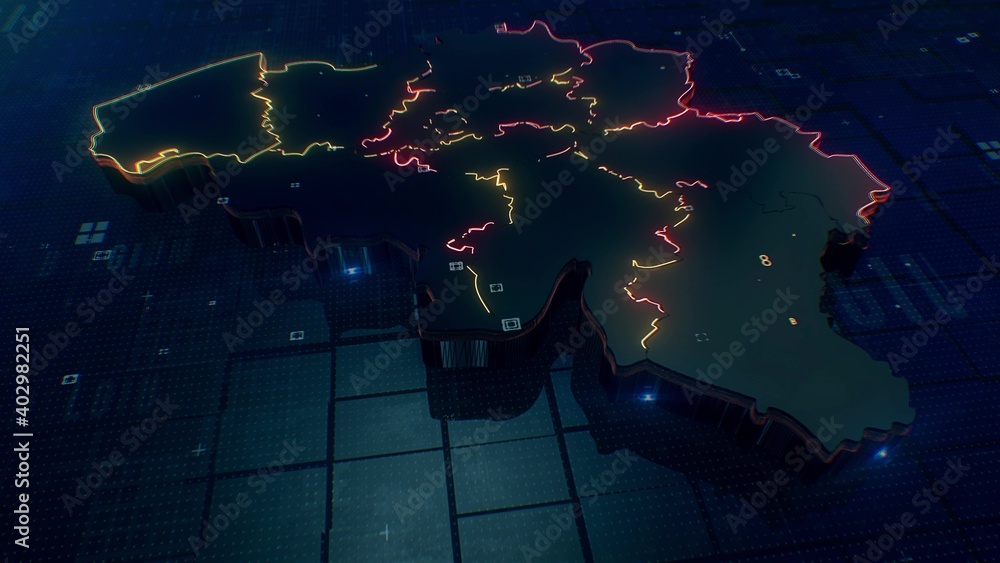 Belgium Map Digital Background Loop 4k Stock Illustration Adobe Stock