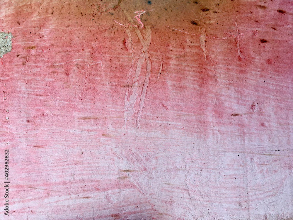 Naklejka premium Old retro red cement wallpaper 