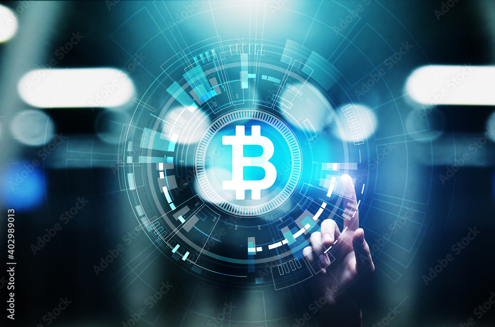 Bitcoin cryptocurrency trading and investment concept. Financial technology, Fintech and digital money. Bitcoin cryptocurrency trading and investment concept. Financial technology, Fintech and digital money.