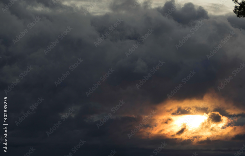 Fototapeta premium Sky replacement material